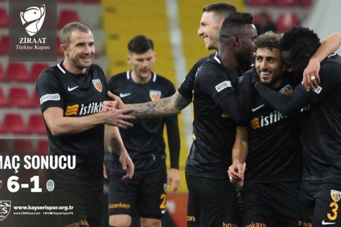 Asamoah Gyan scores first goal of the season for Kayserispor