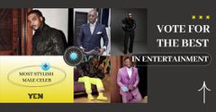 Nominees for Most Stylish Male Celeb