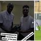 Otto Addo thanks Kudus for giving him new football boots as gift
