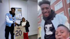Video: Yaw Dabo links up with Mohammed Kudus in the Netherlands