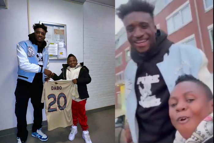 Video: Yaw Dabo links up with Mohammed Kudus in the Netherlands