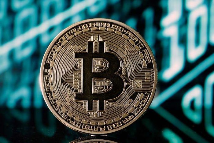 Visual representation of the digital cryptocurrency bitcoinChesnot/Getty Images