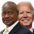 President of Uganda; Yoweri Museveni and the president of the US, Joe Biden