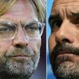 Liverpool manager Jurgen Klopp (left) and Manchester City boss Pep Guardiola are battling it out for the Premier League title