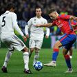 Nikola Vlasic scored CSKA Moscow's winner against Real Madrid at the Luzhniki Stadium