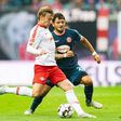 Sweden playmaker Emil Forsberg rescued a Bundesliga point for RB Leipzig with a second-half penalty in their 1-1 draw at Eintracht Frankfurt on Sunday.