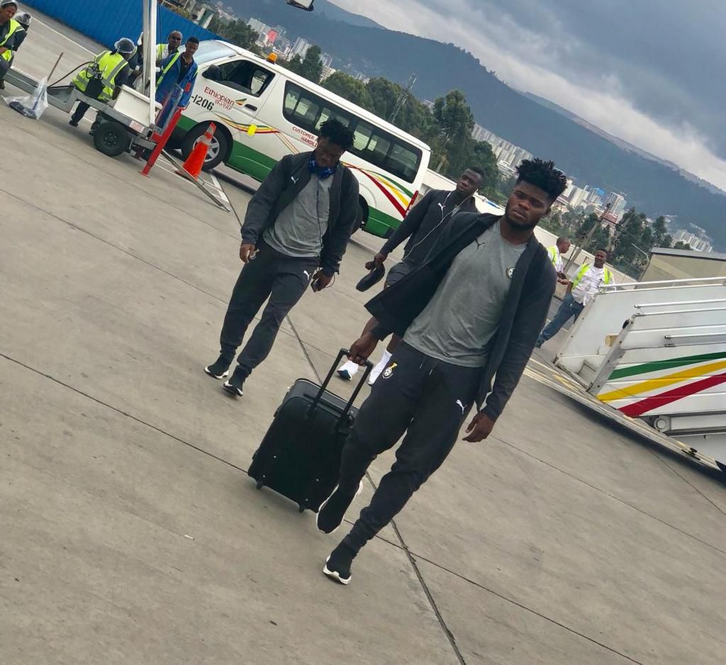 Check out photos of Black Stars' arrival in Ethiopia ahead of AFCON qualifier