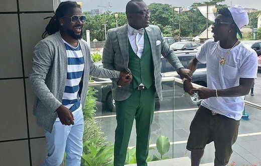 Shatta Wale, Bola Ray and Samini
