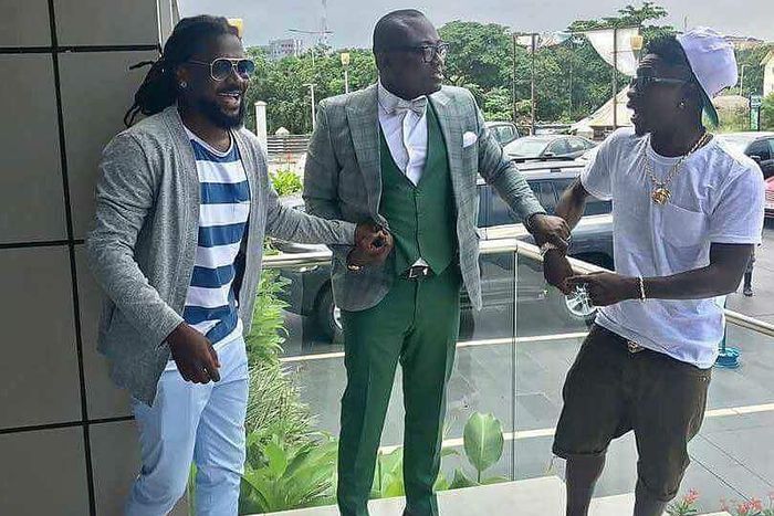 Shatta Wale, Bola Ray and Samini