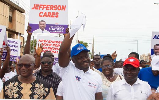 Jefferson Sackey picks NPP parliamentary forms