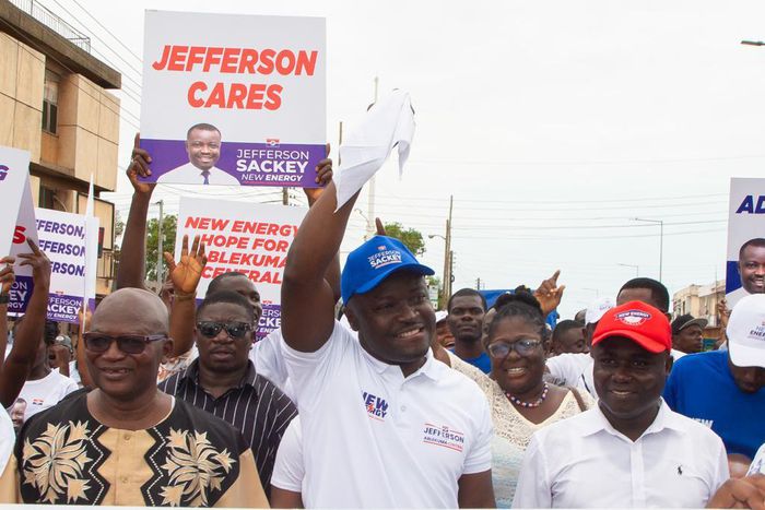 Jefferson Sackey picks NPP parliamentary forms
