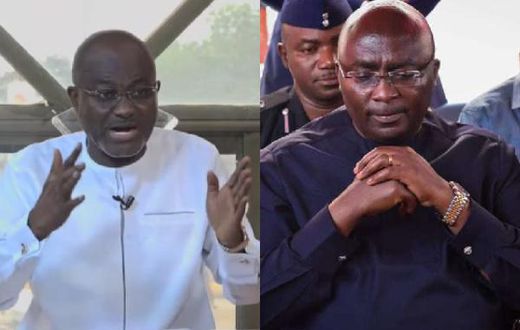 Kennedy Agyapong and Dr Bawumia