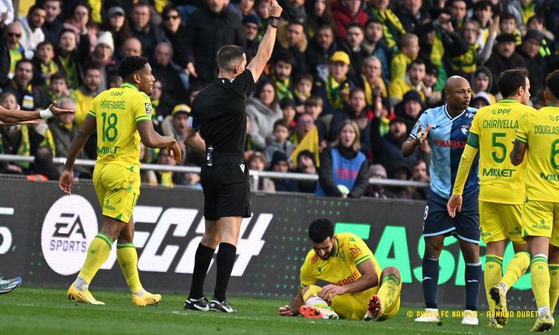 Andre Ayew reacts to red card on Le Havre debut, says he's pretty calm