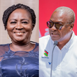 Prof Jane Naana Opoku-Agyemang, John Mahama and Julius Debrah