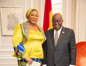 Rebecca Akufo -Addo and Nana Akuffo - Addo