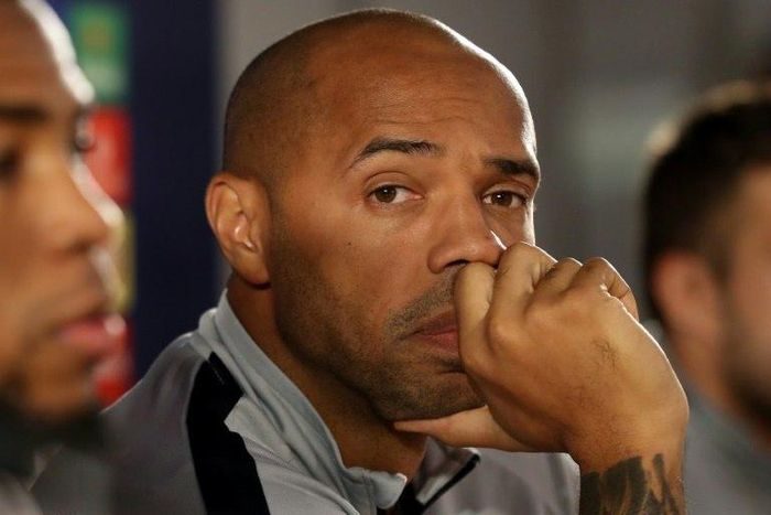 Monaco coach Thierry Henry