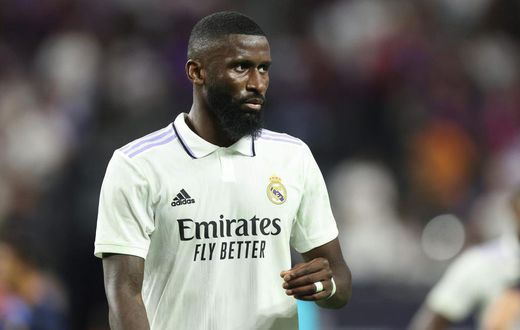 Real Madrid defender Antonio Rudiger