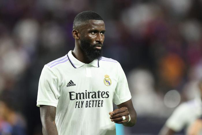Real Madrid defender Antonio Rudiger