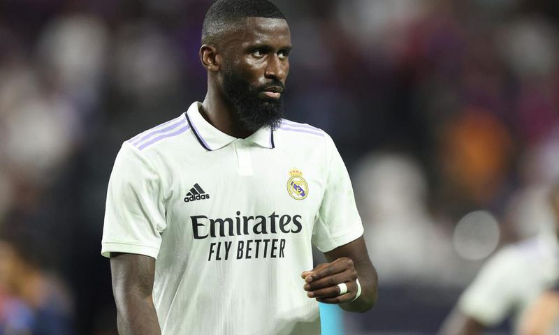 Real Madrid defender Antonio Rudiger