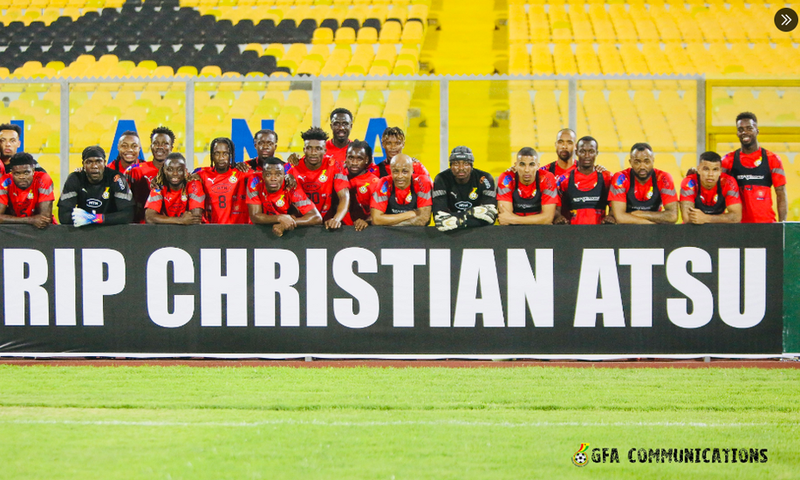 Black Stars pay final tribute to Christian Atsu ahead of Angola clash