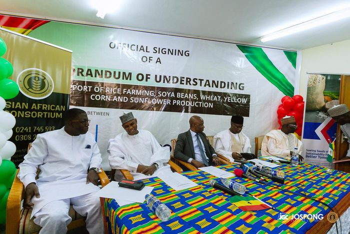 Jospong Group partners with Nigerian firm EGTA Investment for rice project in Ghana