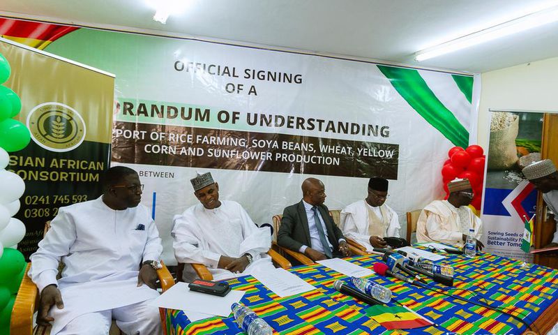 Jospong Group partners with Nigerian firm EGTA Investment for rice project in Ghana