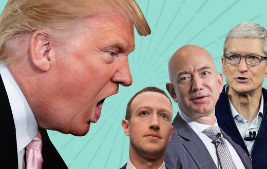 Tech v Trump (Jake Kanter's thumb — please do not use)