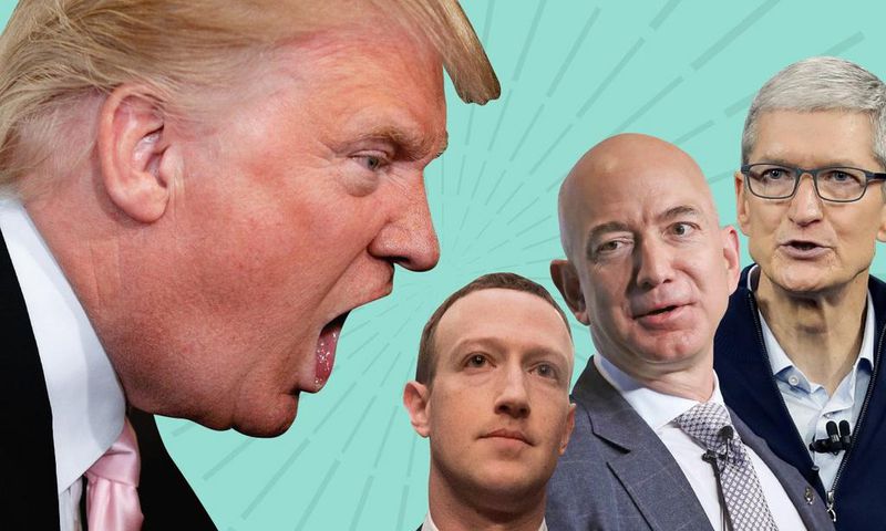 Tech v Trump (Jake Kanter's thumb — please do not use)