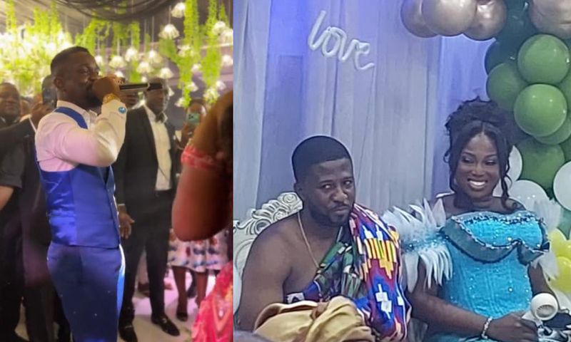 Video: Sarkodie performs at wedding ceremony of Kwasi Appiah’s daughter