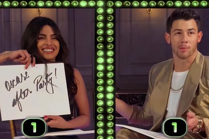 priyanka chopra nick jonas newlywed game vogue