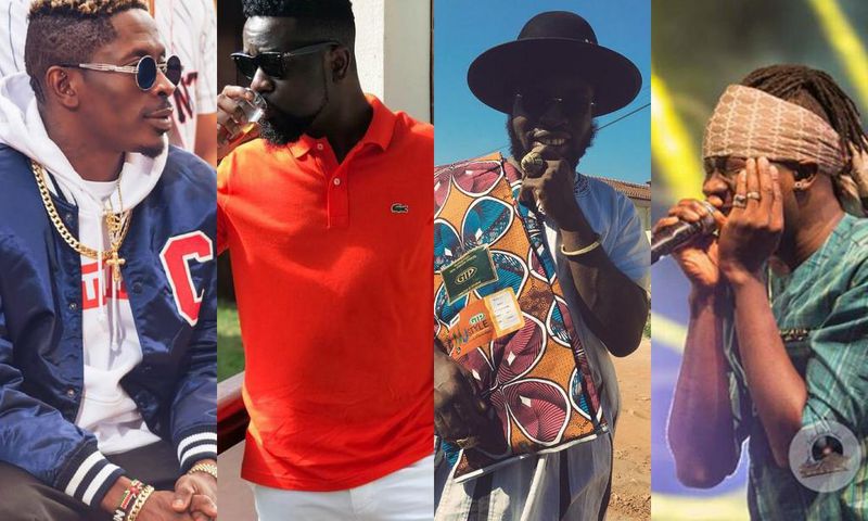 Shatta Wale Vs. Stonebwoy Vs. Sarkodie Vs. M.anifest: How stars fared on BBC freestyle sessions
