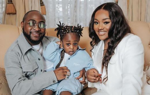 Davido, Chioma, and Ifeanyi