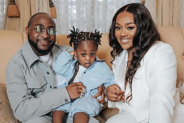 Davido, Chioma, and Ifeanyi
