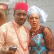 Emeka Ike and wife Suzanne Rero Ike