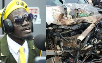 Kumawood actor Lilwin involved in car accident at Amakom, Kumasi