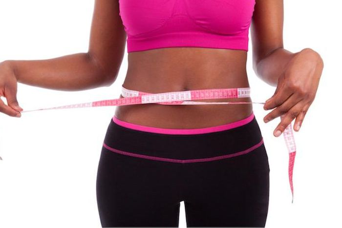 Black woman trying to lose weight [Nina Cherie Franklin]