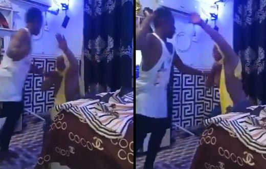 Video of man brutally assaulting woman believed to be his wife angers Ghanaians