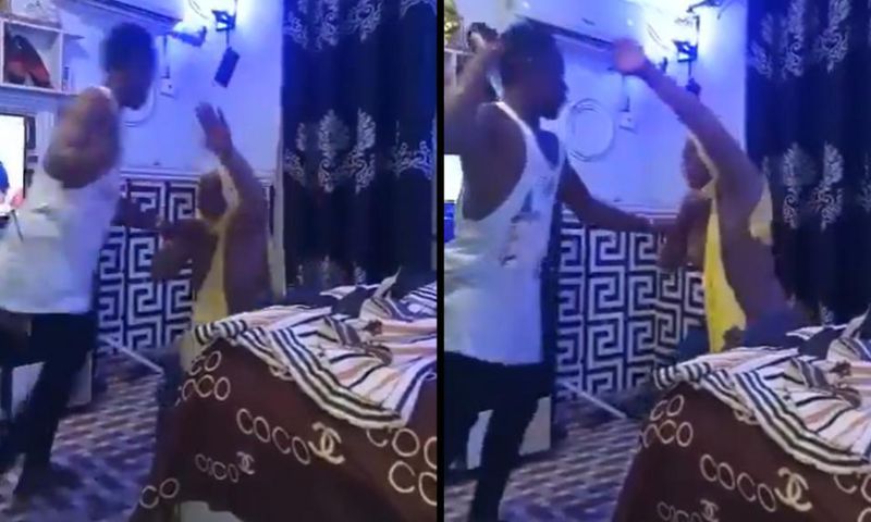 Video of man brutally assaulting woman believed to be his wife angers Ghanaians
