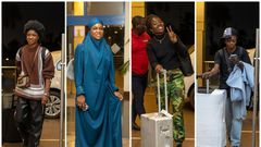 Black Queens report to camp with all the drip ahead of Zambia game (Photos)