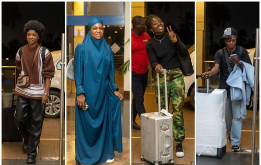 Black Queens report to camp with all the drip ahead of Zambia game (Photos)