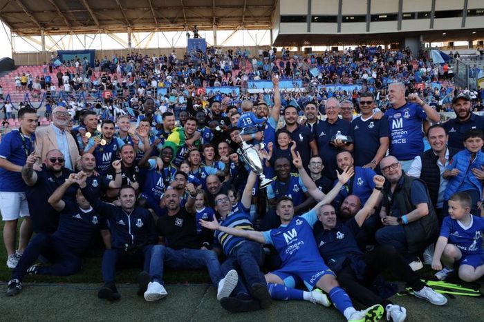 Geoffrey Acheampong: Ghana midfielder wins Maltese FA Cup with Sliema Wanderers