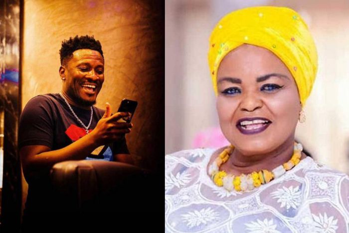 I have a serious crush on Asamoah Gyan – Efiewura’s Aunty Bee (Video)