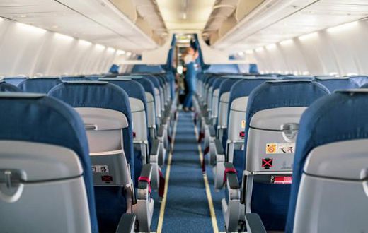 Inside an airplane [iStock]