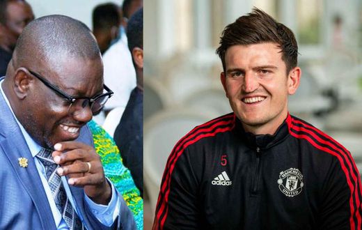 Harry Maguire invites Isaac Adongo to Old Trafford to watch Manchester United
