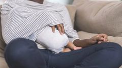 Woman breastfeeding