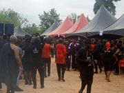 A/R: Police fraternity, Senior officers bid farewell to Police officer who died in fire with family