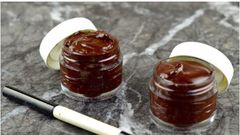 Homemade chocolate lip gloss