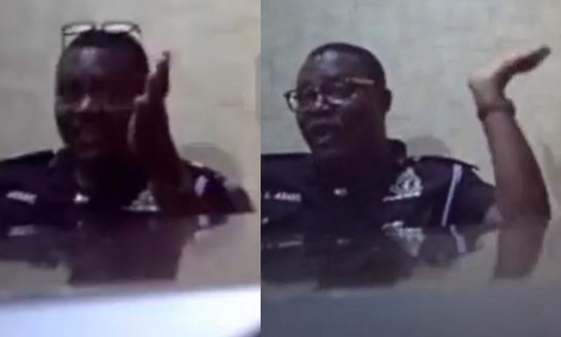 New video of Supt. Asare on getting rid of IGP Dampare before August emerges