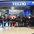 TECNO flagship store becomes the hottest store in town with E-Money and KCee's visit