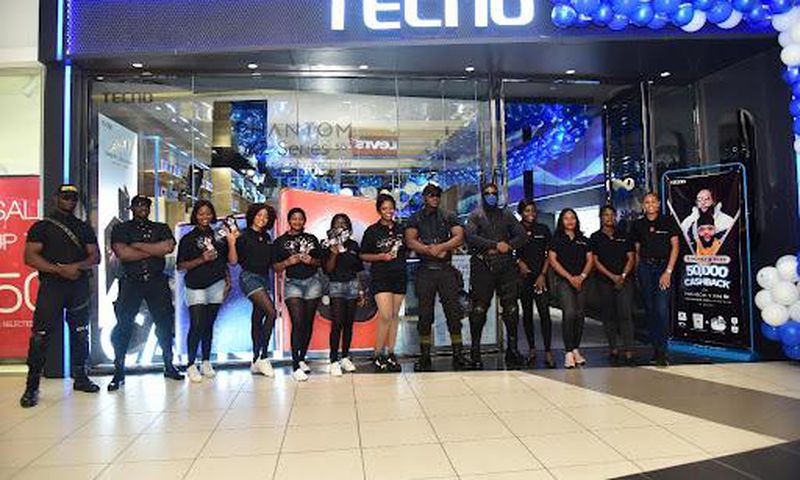 TECNO flagship store becomes the hottest store in town with E-Money and KCee's visit